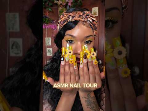 ASMR Nail Tour 😳 #asmrsounds #asmrtingles #asmrvideo #asmrsound