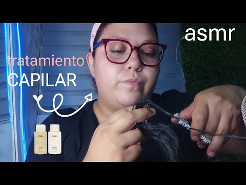 ASMR Te CORTO Y CEPILLO el CABELLO 💇‍♀️ hasta que te DUERMAS 💤😴