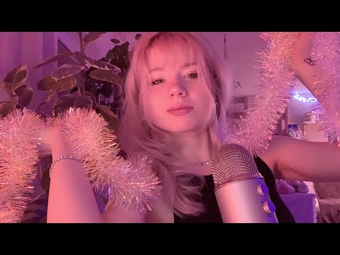 ASMR | Visual triggers, crinkle sounds 🔮✨💛💜 | candymindedASMR