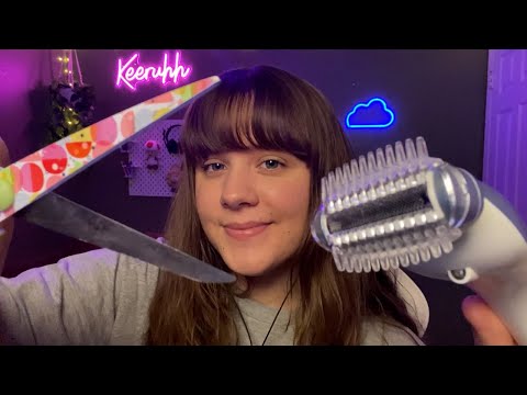ASMR Fast 5 Minute Haircut and Shave✂️🥱