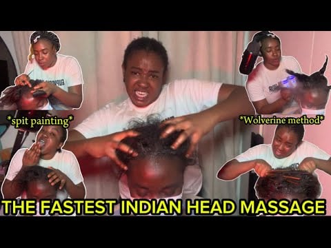 ASMR🍃INDIAN INTENSE RELAXING HEAD MASSAGE THAT WILL GIVE YOU BRAIN DETOXIFICATION FOR EXTREME SLEEP😴