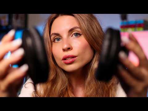 ASMR Extremely Detailed HEARING TEST | BEEP TEST, Tuning Forks, Snapping, Brushes