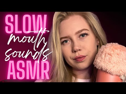 ASMR 🎧 very slow mouth sounds | relax | #asmrminuha #asmr 