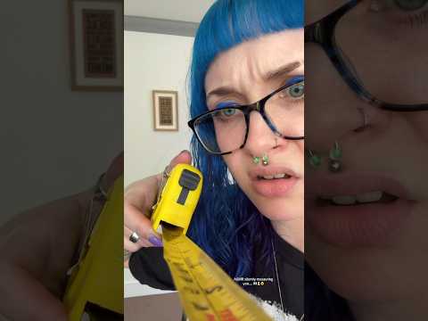 ASMR silently measuring you…. 👀👃🏻🥸 #asmr #shorts