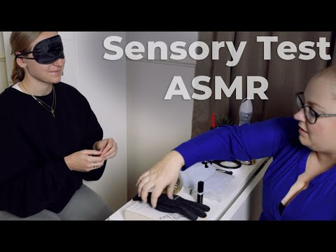 * ASMR * Sensory check / Real Person / Sensory tests / Eye mask / Cranial nerve exam / Unintentional