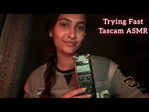 Asmr Intense Tascam Mouth Sounds, Foam Mic Scratching, Tapping & more