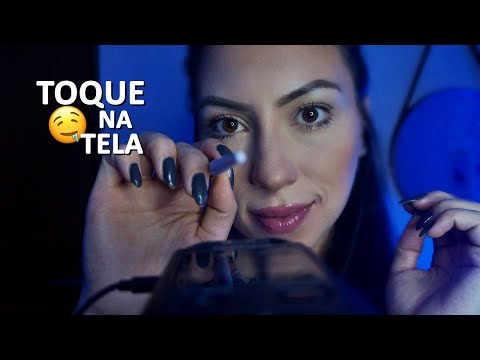 ASMR: TOQUE NA TELA REAL E RELAXANTE - SONS PARA DORMIR E RELAXAR