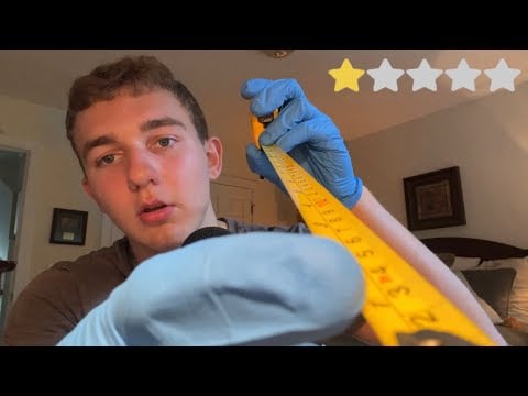 ASMR | 📚 THE WORST reviewed cranial nerve exam EVER 📚