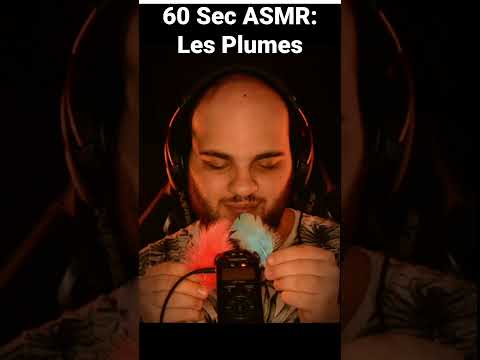 60 Sec ASMR : Les Plumes  #asmr #relaxation