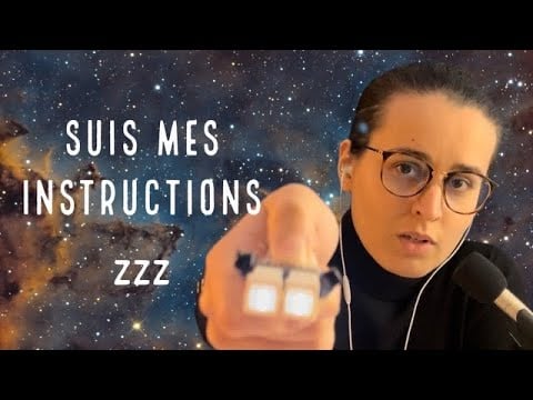 ASMR FR | Suis mes instructions pour dormir 😴