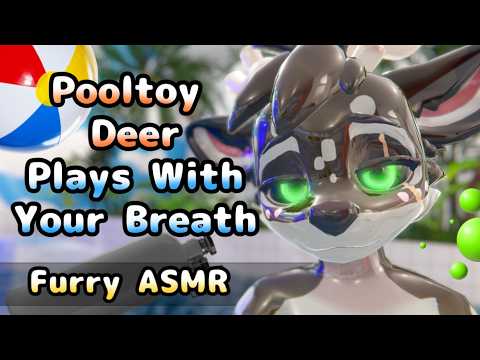 [Furry ASMR] Pooltoy Deer Plays With Your Breath (Breathing Triggers, Guided Meditation)