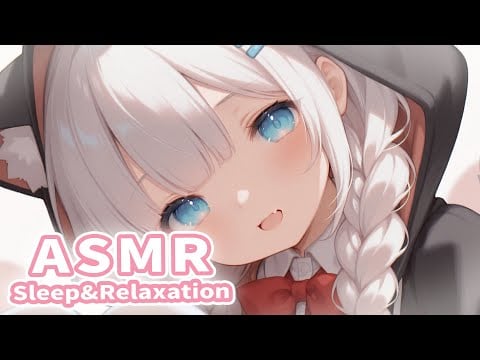 ASMR Deep Ear Cleaning & Gentle Ear Blowing for Sleep 💙 (No Talking)