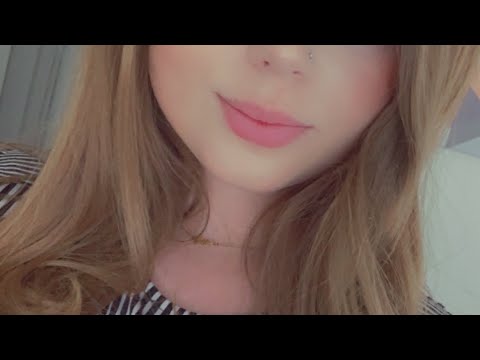 *ASMR* Doing My Makeup/ ChitChat (Close up whisper)