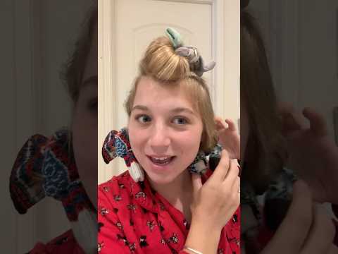 ASMR: Heatless Curls Hair Fail 😬 #asmr