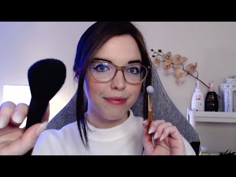 (ASMR) At Home Face Exam 🩺 | Layered Sounds & Personal Attention 💟