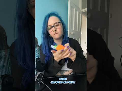 ASMR FACE PAINTING 🥕 #shorts #asmr #asmrpainting #asmrfacepainting