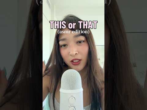 I couldn’t choose…can YOU? #asmr #mouthwhisper #nails #visualtingle