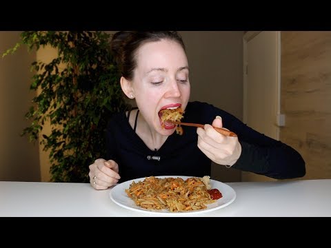 ASMR Whisper Eating Sounds | Fried Shredded Potatoes