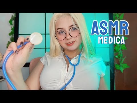 ASMR : MÉDICA CUIDANDO DE VOCÊ 👩🏼‍⚕️❤️🩺