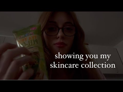 (asmr) showing you all of my skincare