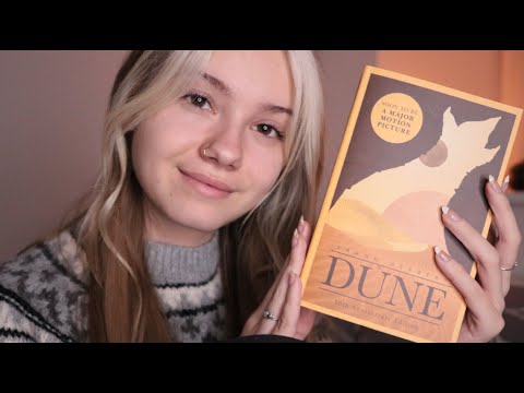 ASMR Reading DUNE to YOU! | Book reading, Whispering, Page turning