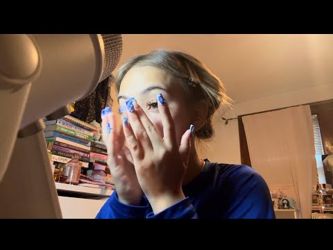 ASMR Doing my makeup| mouth sounds and rambling