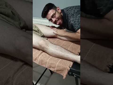 RELAXING METHODS FOR THE FRONT OF THE THIGHS AFTER WORKOUT #satisfying #relaxing #asmr #shorts