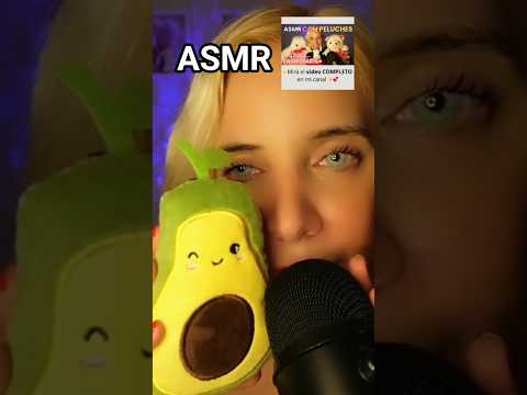 ASMR PELUCHE PALTA/AGUACATE 🥑 #asmr #asmrespañol