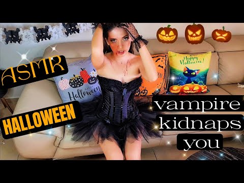 ASMR Crazy Vampire Girl Kidnaps You and Has Fun with you