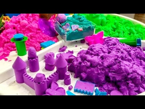 VERY Satisfyng KINETIC sand #asmrsounds #kineticsand #satisfyingvideo