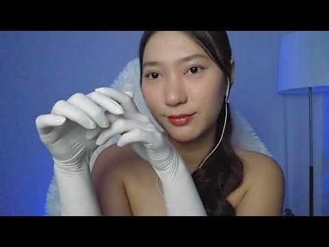 Latex Gloves Lotion Sounds ASMR