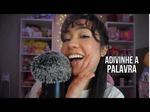 ASMR | Adivinhe a Palavra em INAUDÍVEL