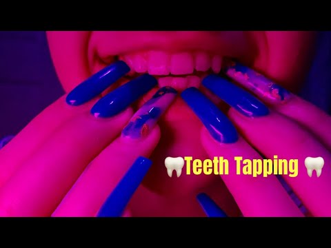 [ASMR - Minimal Talking] 🦷Hypnotizing Teeth Tapping!!🦷