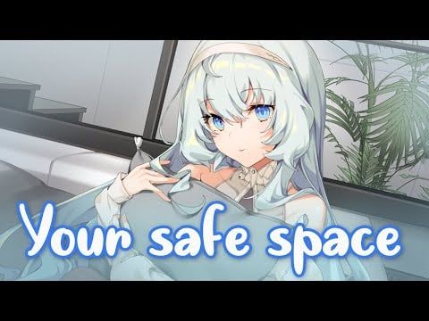 ASMR Roleplay - Safe Space feat. Couch Fort (Girlfriend roleplay, cuddles, personal attention)