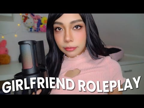 ASMR NAMORADA CUIDANDO DE VOCÊ DEPOIS DE UM DIA CANSATIVO,GIRLFRIEND ROLEPLAY, ATENÇÃO PESSOAL #ASMR