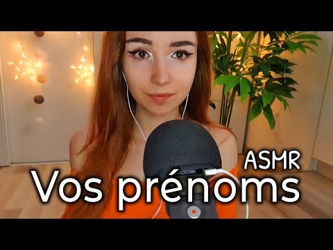 ASMR | Vos prénoms (je chuchote les prénoms de mes abonnés)