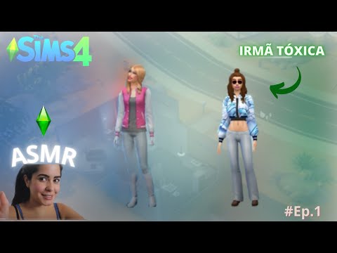 ASMR JOGANDO THE SIMS 4 - EP. #1