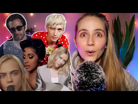 ASMRtist Reacts to Celebrities Doing ASMR