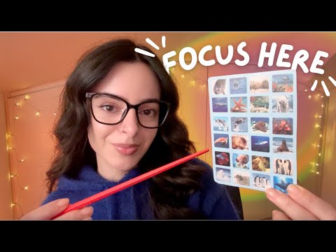 ASMR Follow My Instructions 👁️ Eyes Open Focus Tests & Visual Triggers