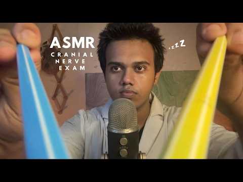 ASMR Fast Cranial Nerve Exam Compilation that will definetly put you to sleep