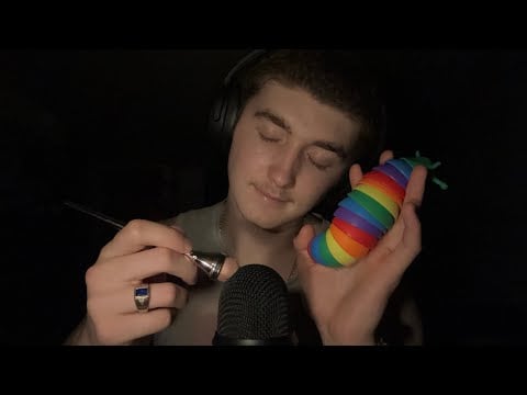 Asmr when you’re in desperate need for sleep 😴 