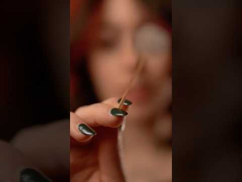 Face Tickling 😌 #asmr #visualtingle