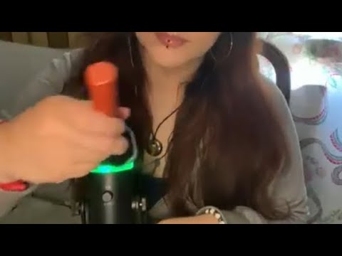 Asmr Microphone Brushing ✨👂 #asmrfyp #asmr #asmrtingles #asmrmicrophone #asmrsounds 