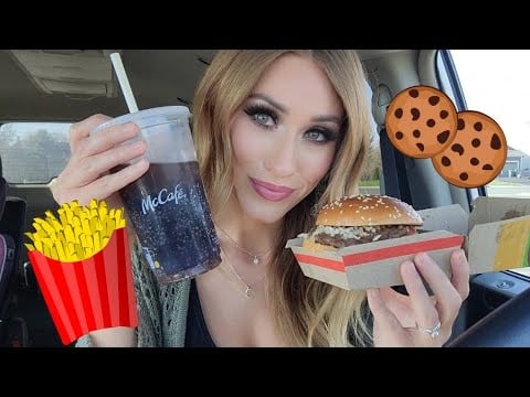 ASMR 🍔 *Mukbang* McDonalds Lunch Date w/ Me! 🍟🥤(whisper ramble, eating sounds)