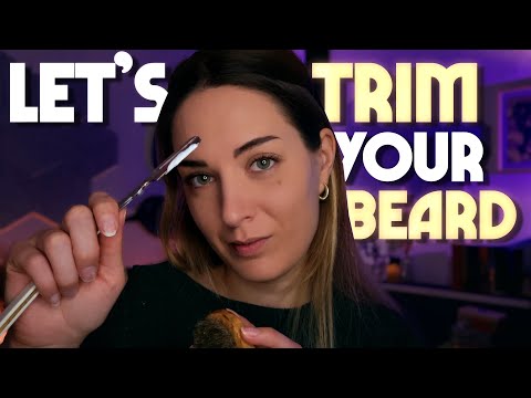 Intense ASMR Beard Trim & Shave | Whispered Barber Roleplay 🪒