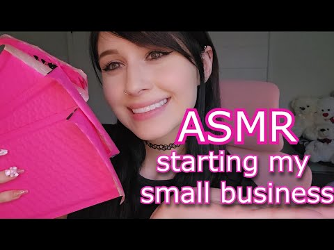 ASMR Starting My Small Business