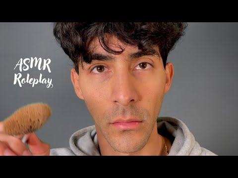 ASMR Spanglish Male Makeup Artist in Backstage Roleplay
