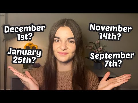 ASMR When I Say Your Birthday, You Can Go To Sleep