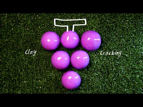 ASMR “점토바삭” clay cracking💜