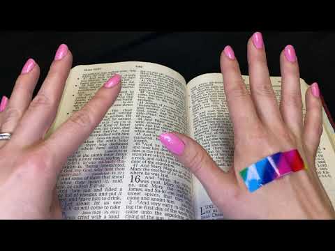 ASMR Whispering Mark 15 and 16 | Christian ASMR Bible Reading | KJV